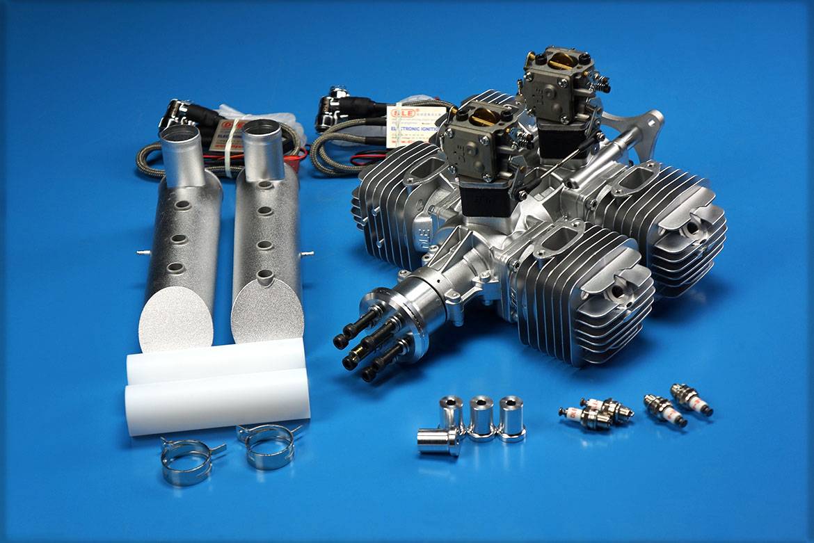 DLE-222cc Gas engine - AMR RC