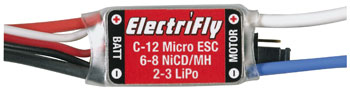 C-12 Micro Brushed ESC w/BEC - GPMM2015 - AMR RC