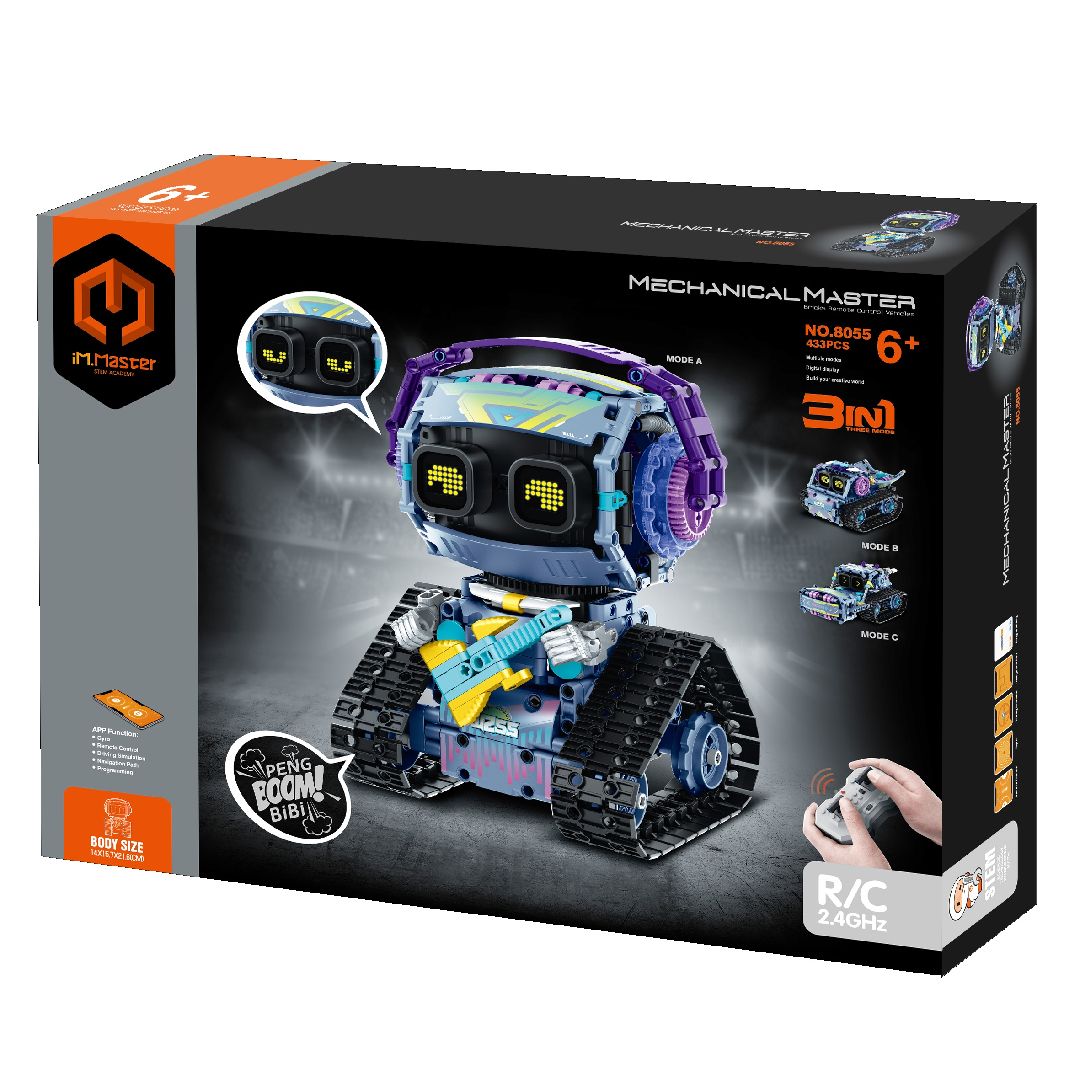 IM.Master 2.4G R/C 3 in 1 Intelligent programming robot - 433 Pieces ...